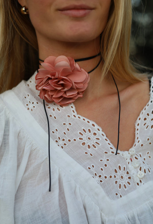 Flower Wrap Choker