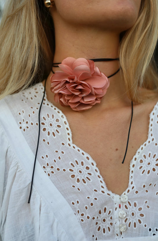 Flower Wrap Choker