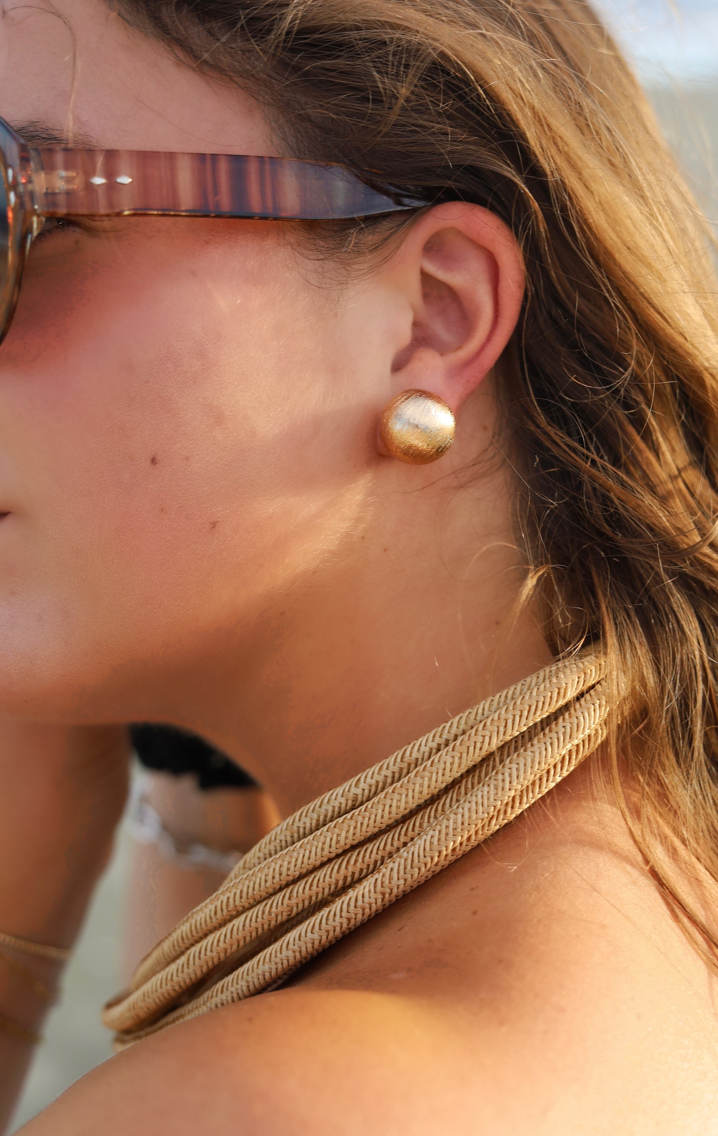 Ball earrings
