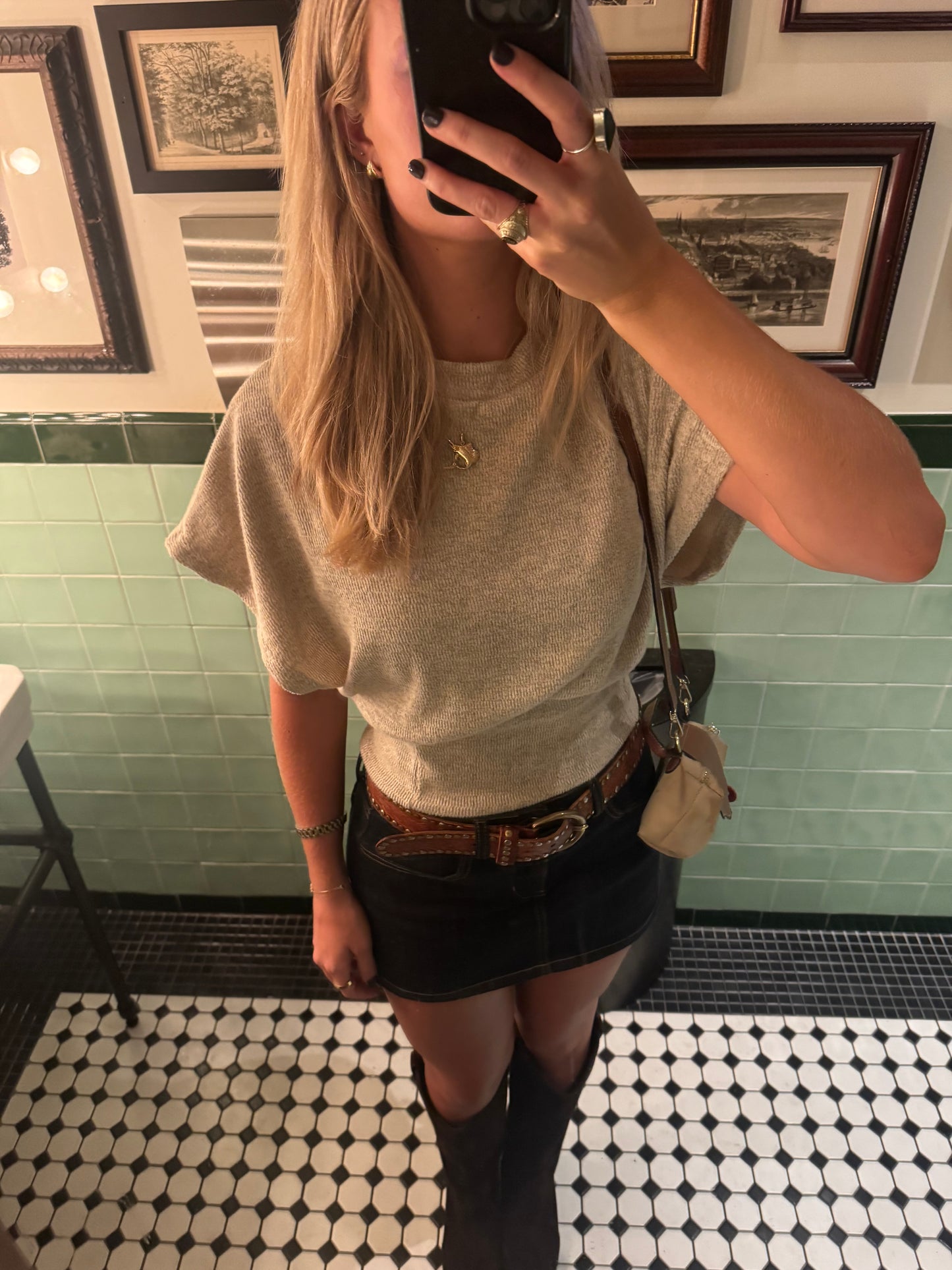 Holly Denim Skort