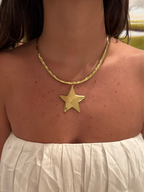 Star Spangled Hammered Choker