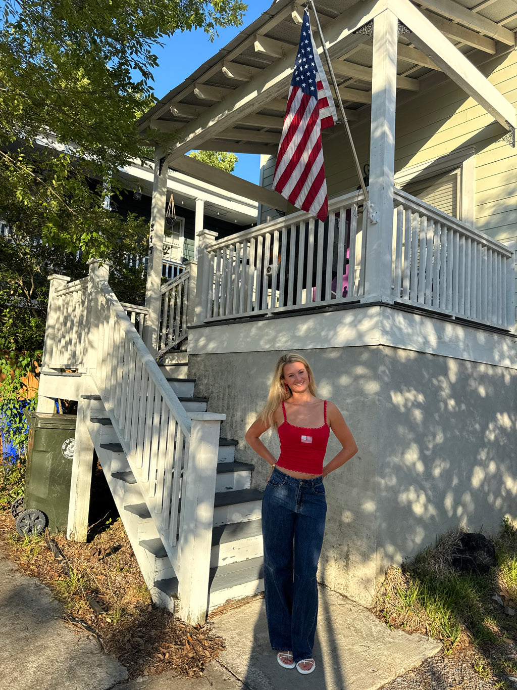All American Tank - Red