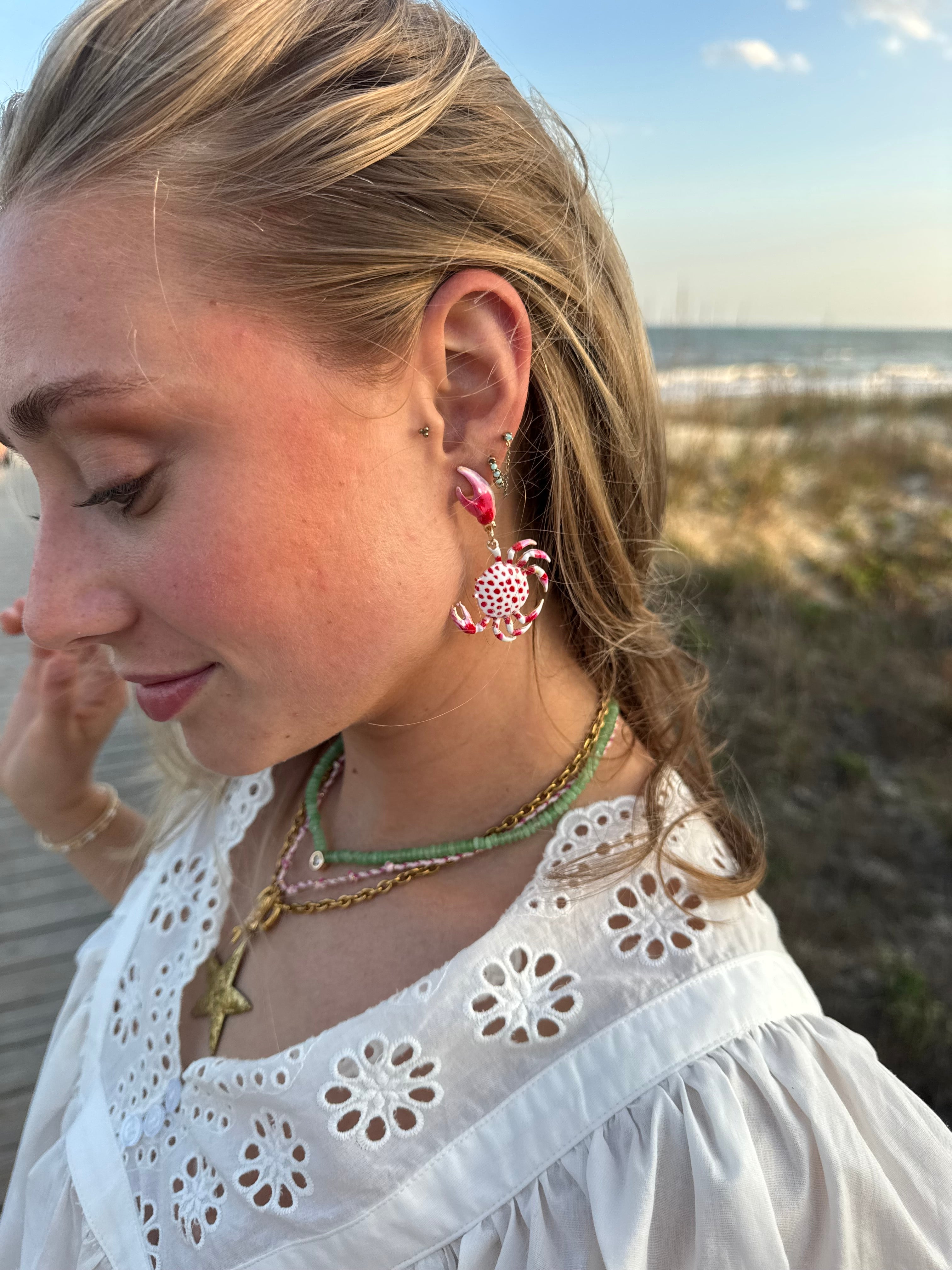 Crab Earrings