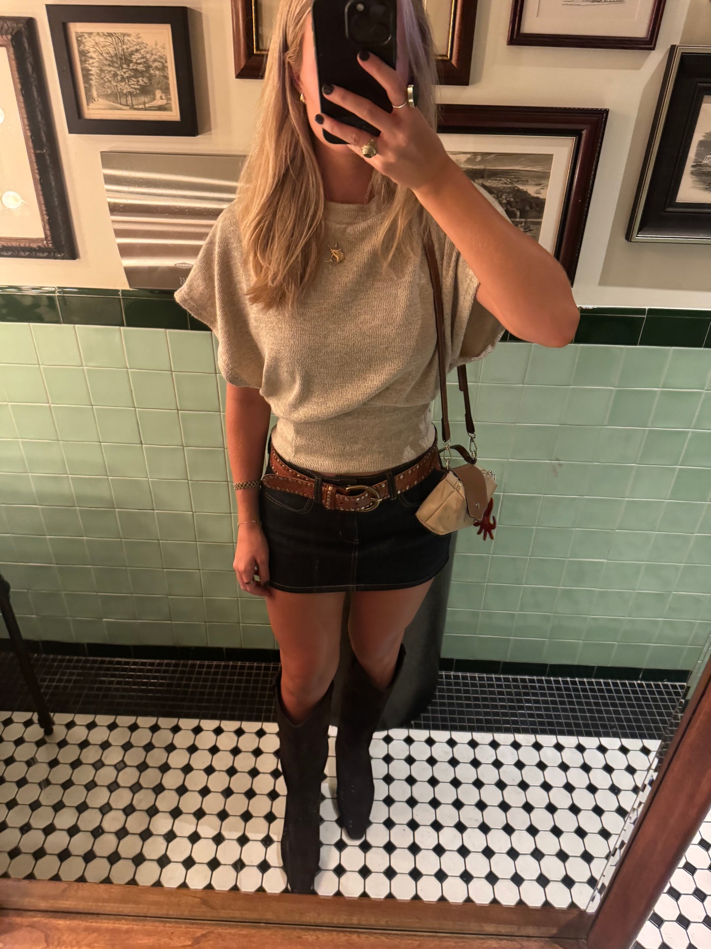 Holly Denim Skort
