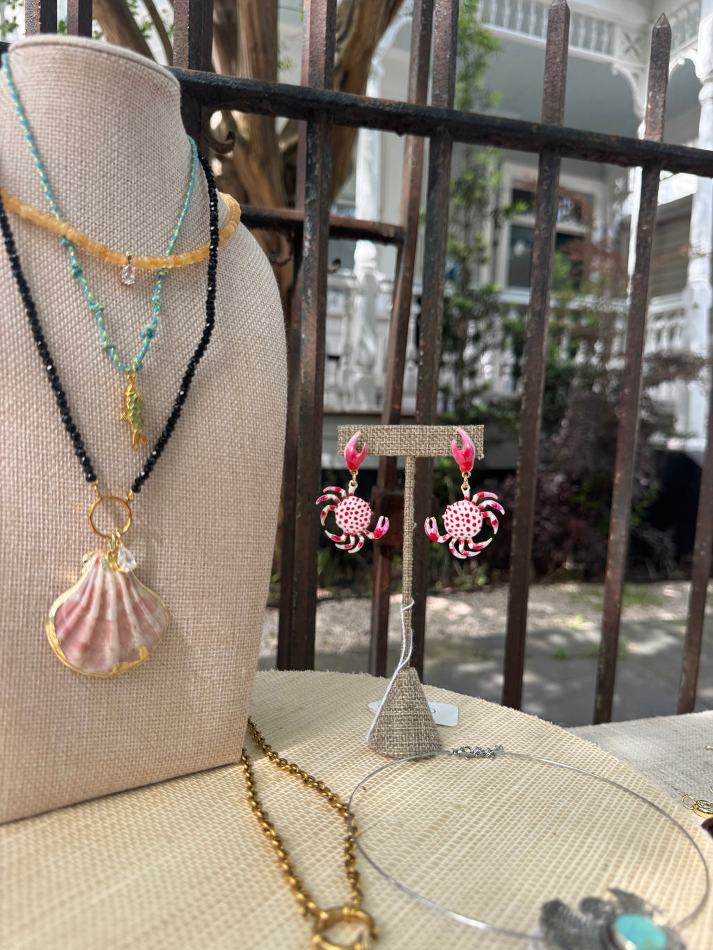 Crab Earrings
