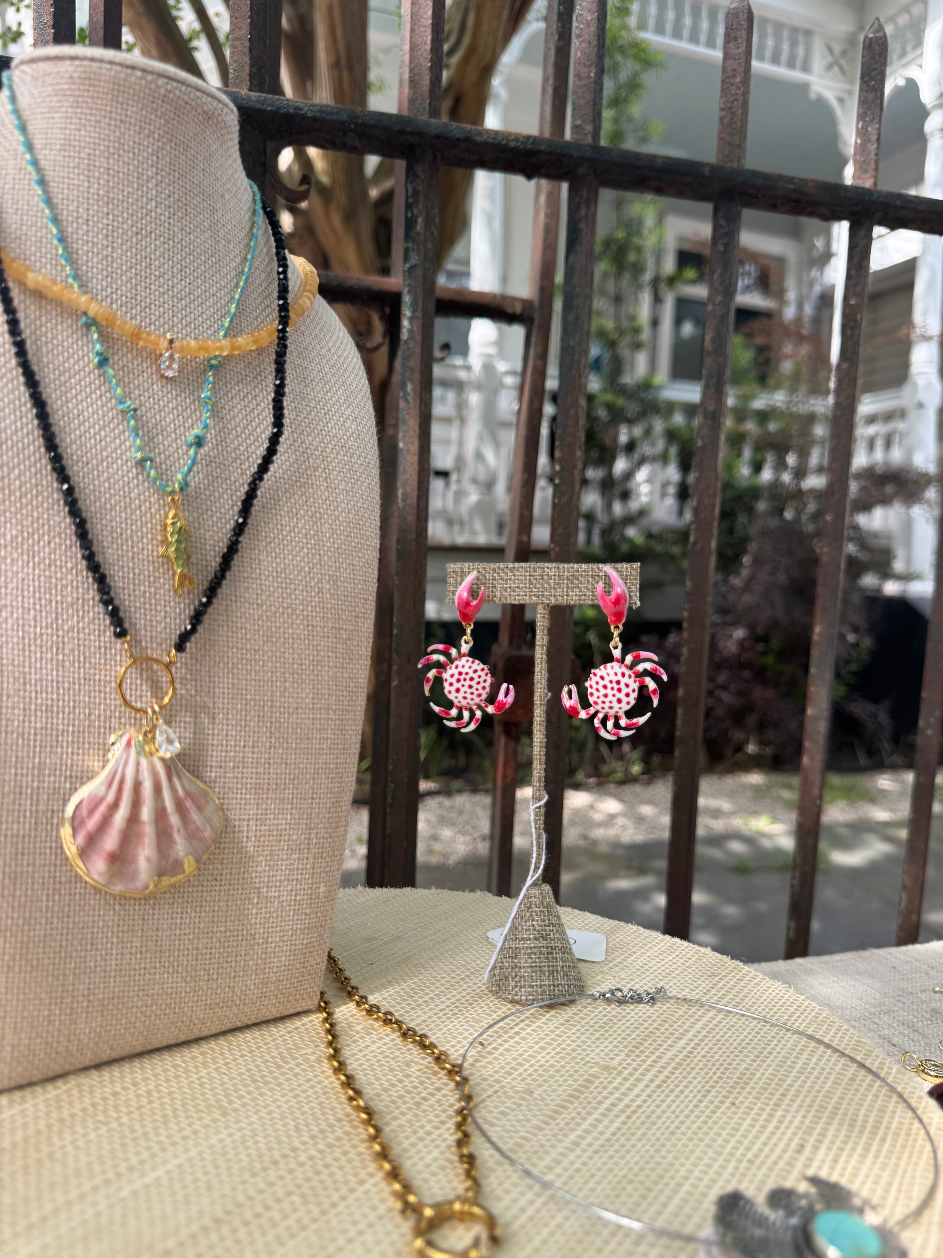 Crab Earrings