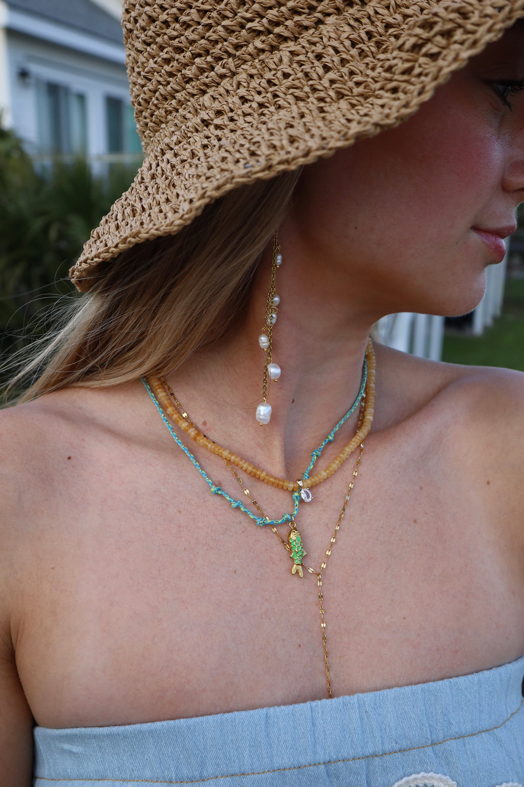 Pearl Drop Earrings