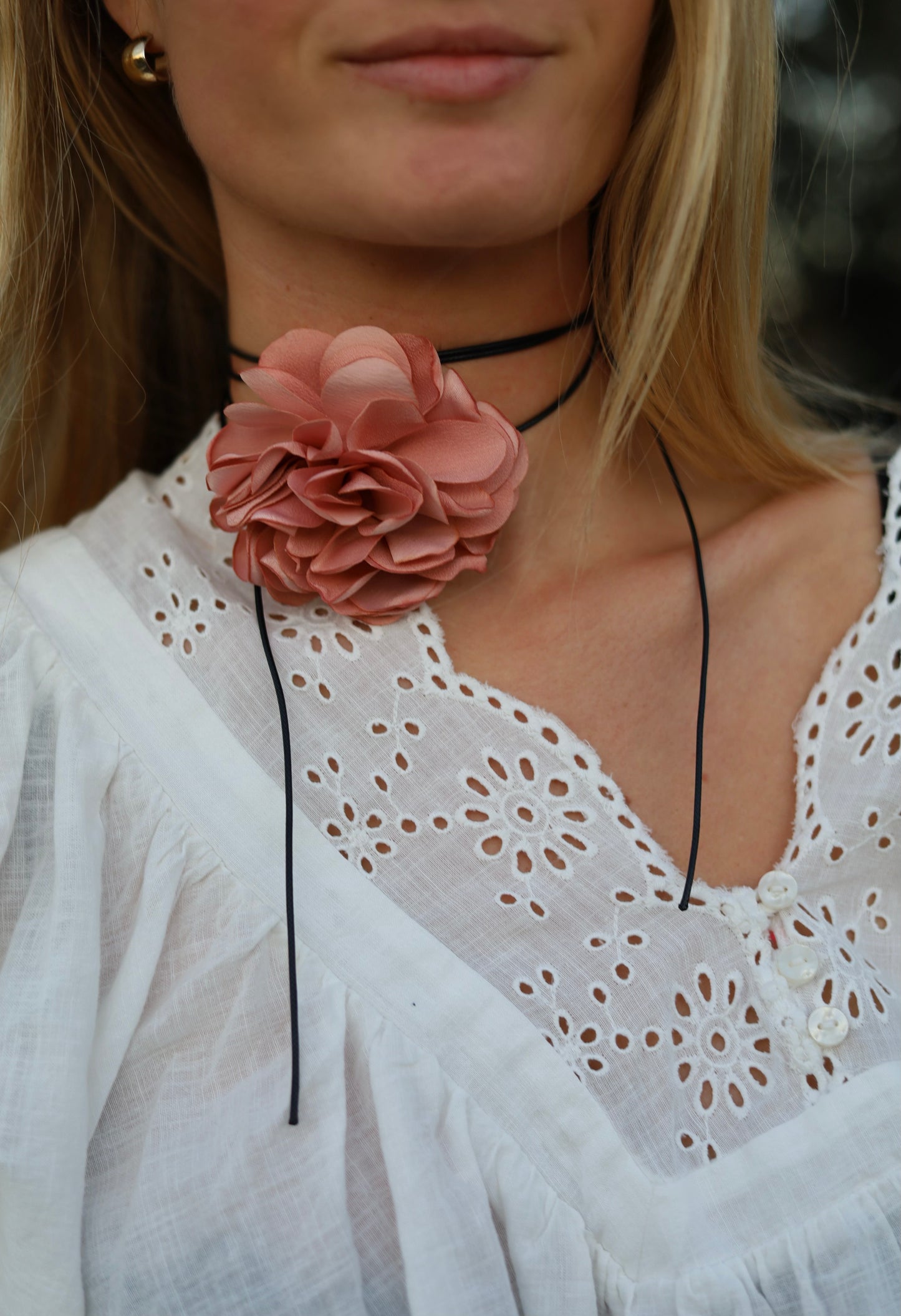 Flower Wrap Choker