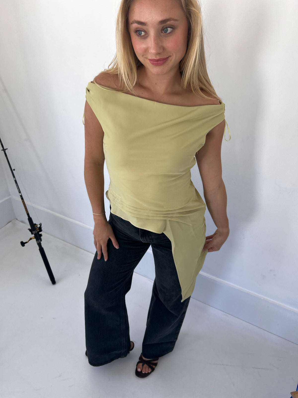 Carrie Asymmetrical Top