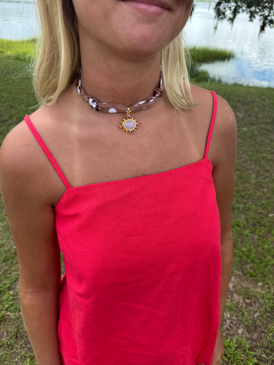 Pink Again Necklace