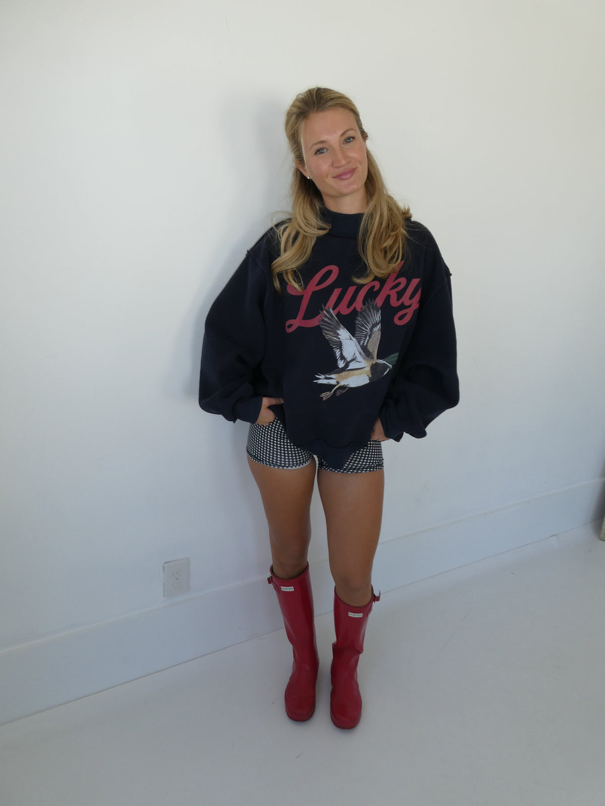 Lucky Duck Mockneck