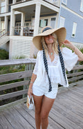 Scalloped Eyelet Top