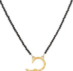 Full Circle Charm Collector Amulet Necklace 18K Gemstone