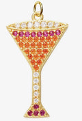 Colorful Martini Charm