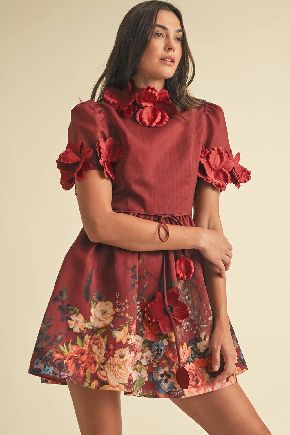 Bloom Dress - Red
