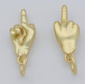 Middle Finger Charm
