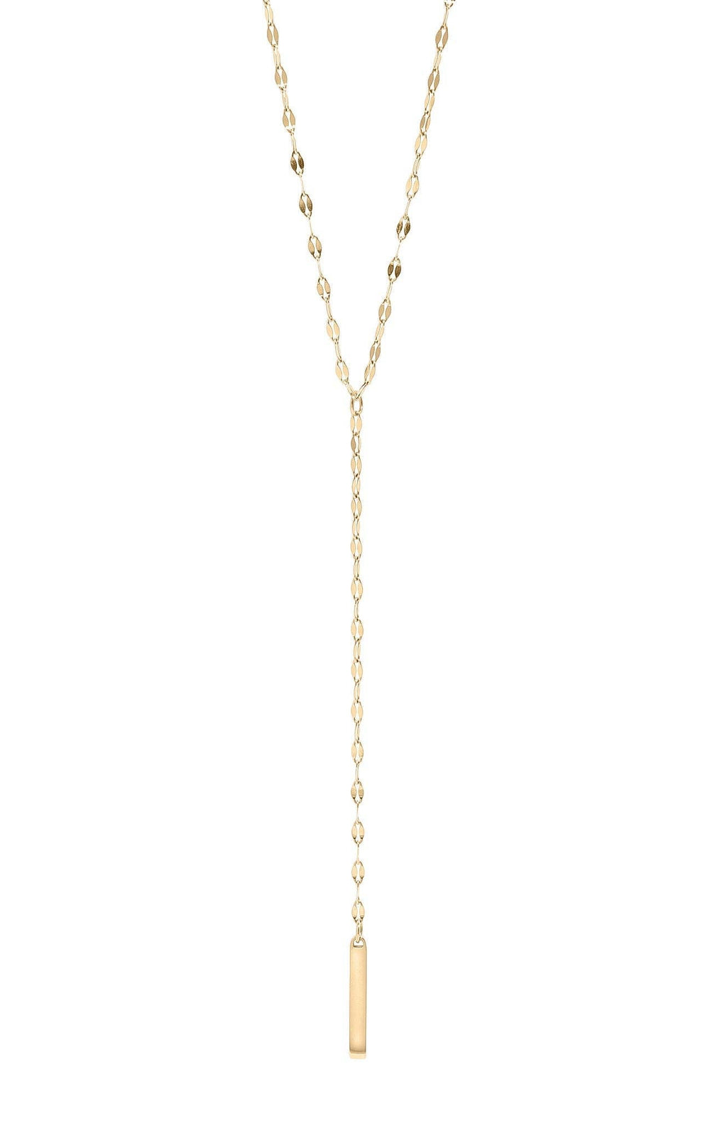 Honey Lariat Necklace