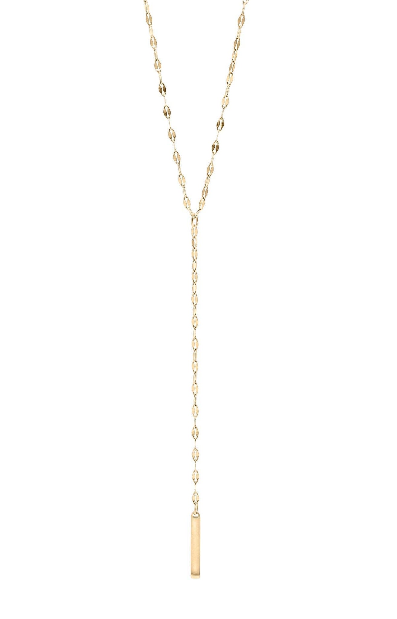 Honey Lariat Necklace