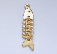 Fish Bone Charm