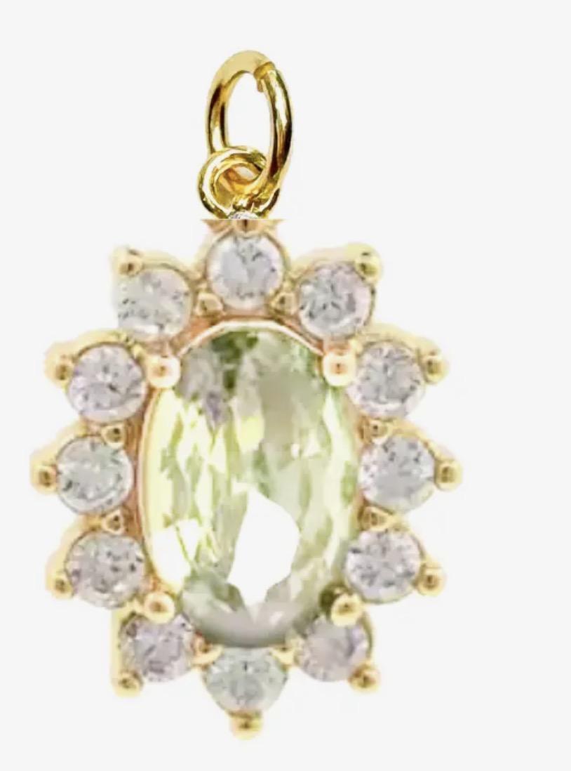 Green Radiants Charm