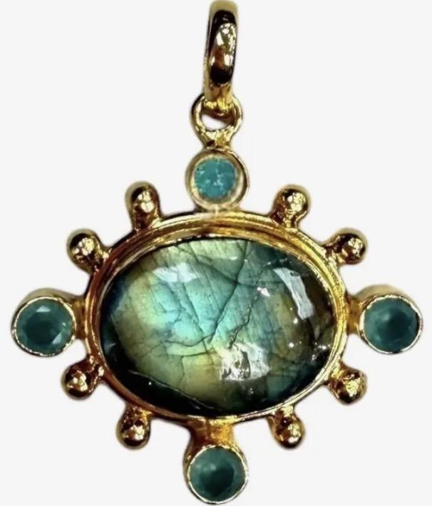Labradorite Charm
