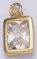Square Diamond Charm